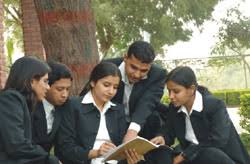 studnet s Amity Business School in Gurugram