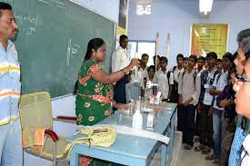 Practical Class of Loyola Degree College, Pulivendla in Kadapa