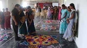 Rangoli Festivals Photo M.A.M College Of Education, Tiruchirappalli in Tiruchirappalli