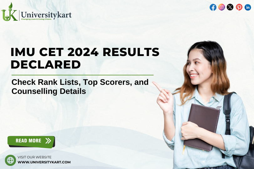  IMU CET 2024 Results Declared