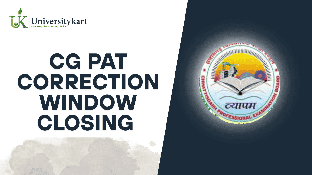 CG PAT Correction Window Closing