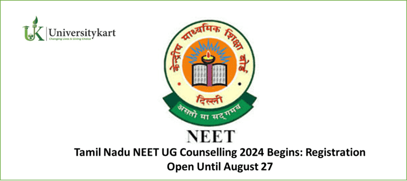 Tamil Nadu NEET UG Counselling 2024 Begins