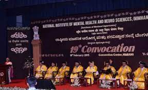 Convocation at NIMHANS in 	Bangalore Urban