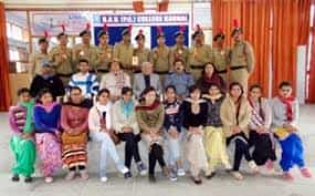 NCC D.A.V. College Pehowa in Kurukshetra