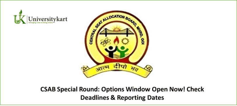 CSAB Special Round: Options Window Open Now
