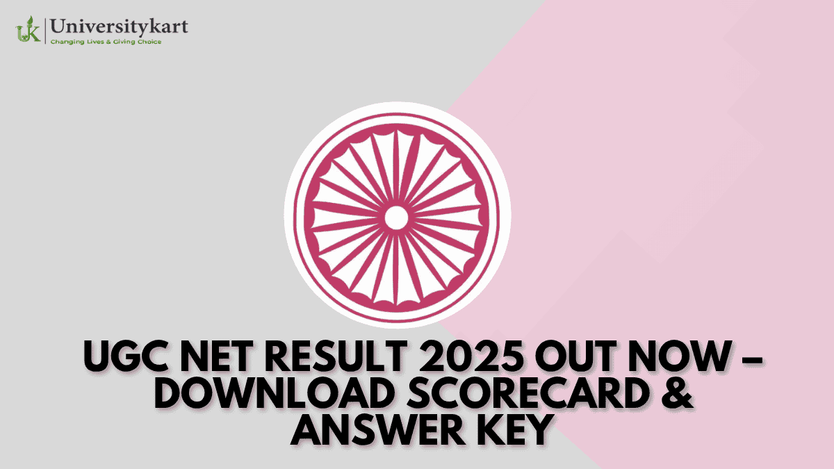 UGC NET Result 2025 Out Now