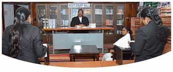 Moot Court Dr. B R Ambedkar Law College Girwan in Banda