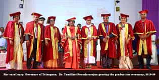 Convocation at St.Ann's College For Women in Machilipatnam 