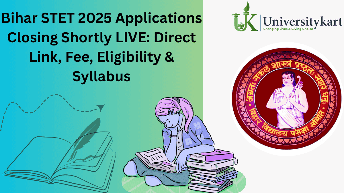 Bihar STET 2025 Application Closing Soon