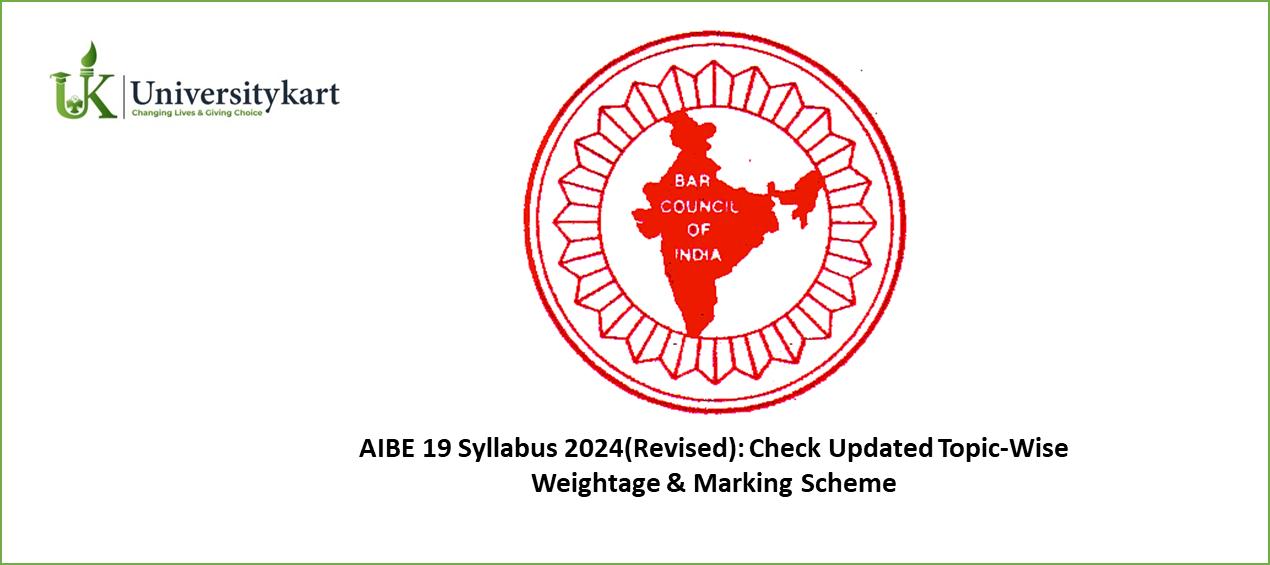 AIBE 19 Syllabus 2024 (Revised)