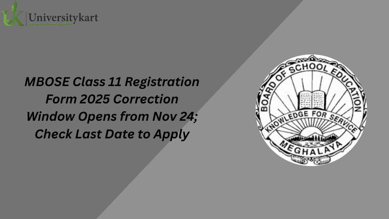 MBOSE Class 11 Registration Form 2025