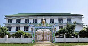 Main Gate  Krishnaguru Adhyatmik Visvavidyalaya in Baksa