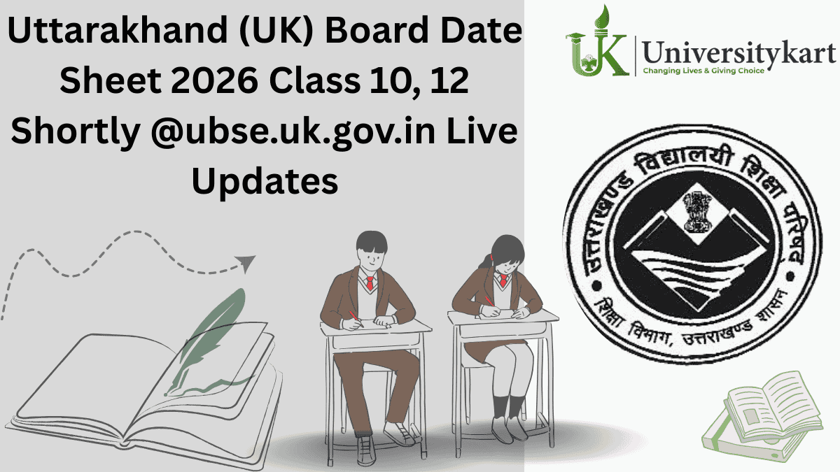 Uttarakhand Board Date Sheet 2026
