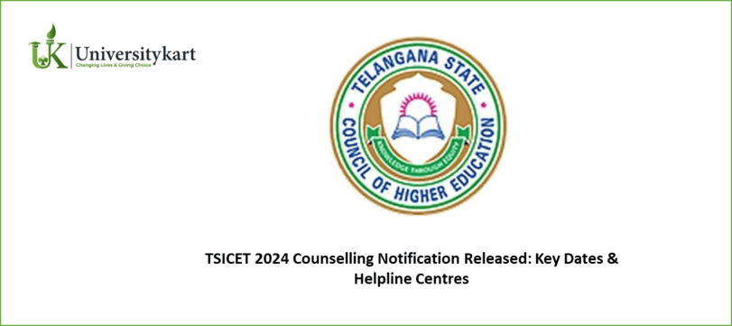 TSICET 2024 Counselling Notification Released