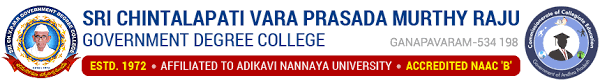 Sri Chintalapati Vara Prasada Murthy Raju Government Degree, Ganapavaram Logo