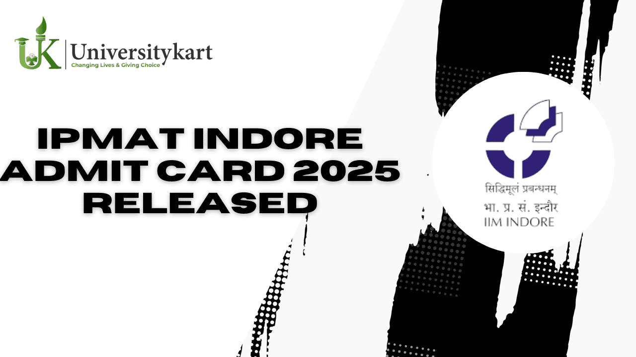 IPMAT Indore Admit Card 2025 Released 