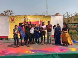 Holi Celebrate  Mandsaur University in Mandsaur