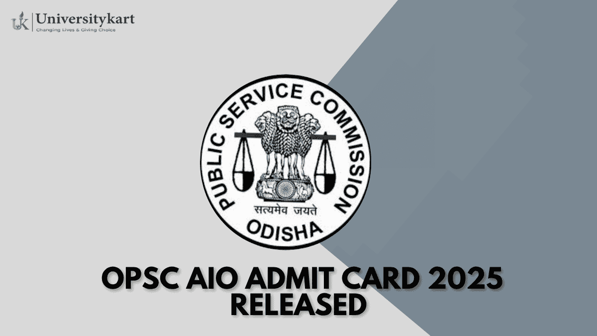OPSC Assistant Industries Officer Admit Card 