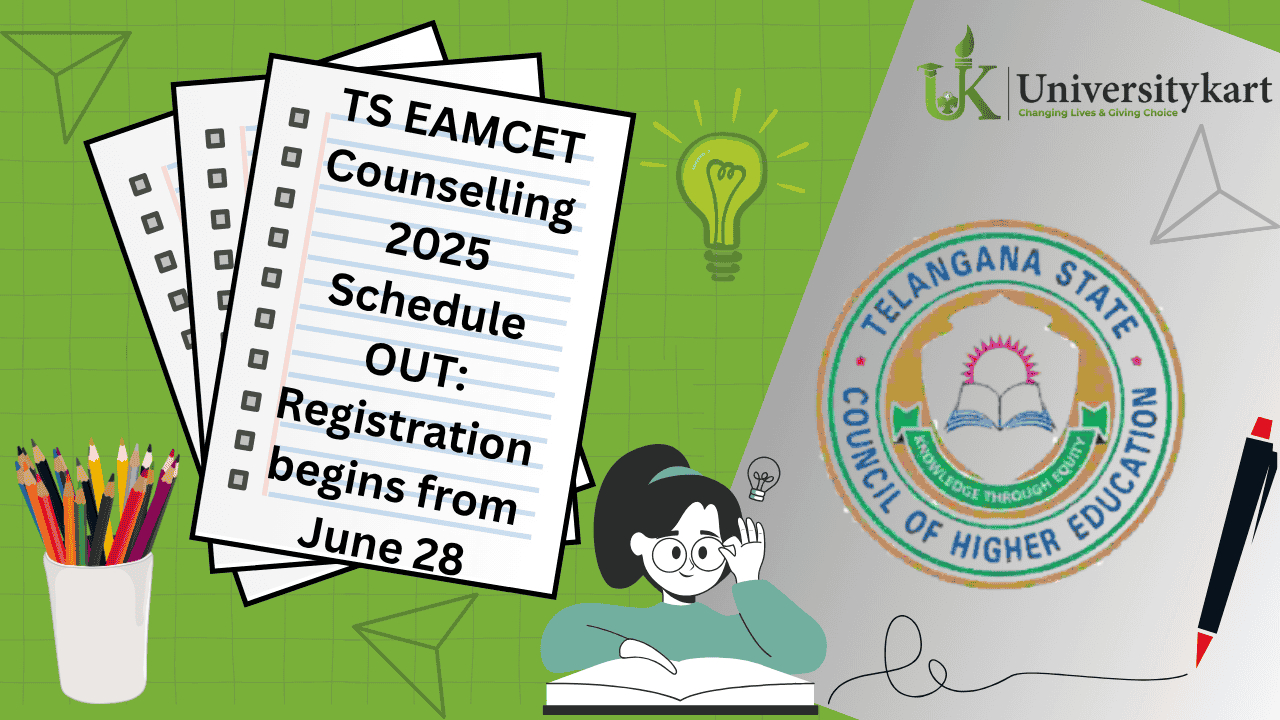TS EAMCET Counselling 2025 Schedule OUT