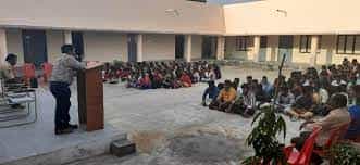 Open Auditorium of Government Degree College, Karvetinagaram in Chittoor	
