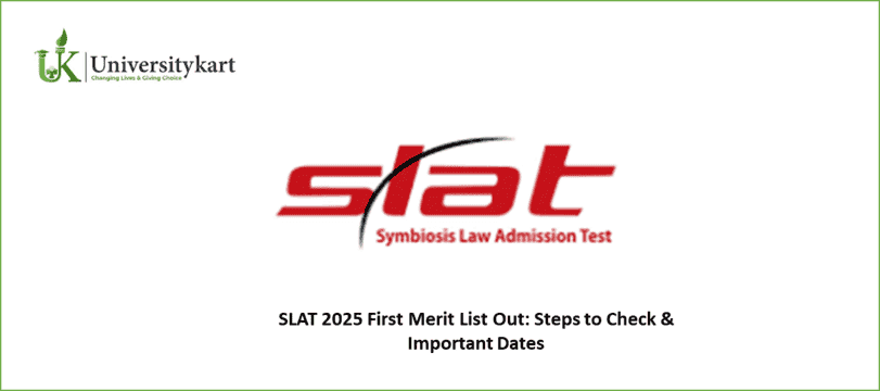 SLAT 2025 First Merit List Out