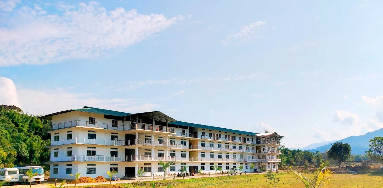 The North East Frontier Technical University banner