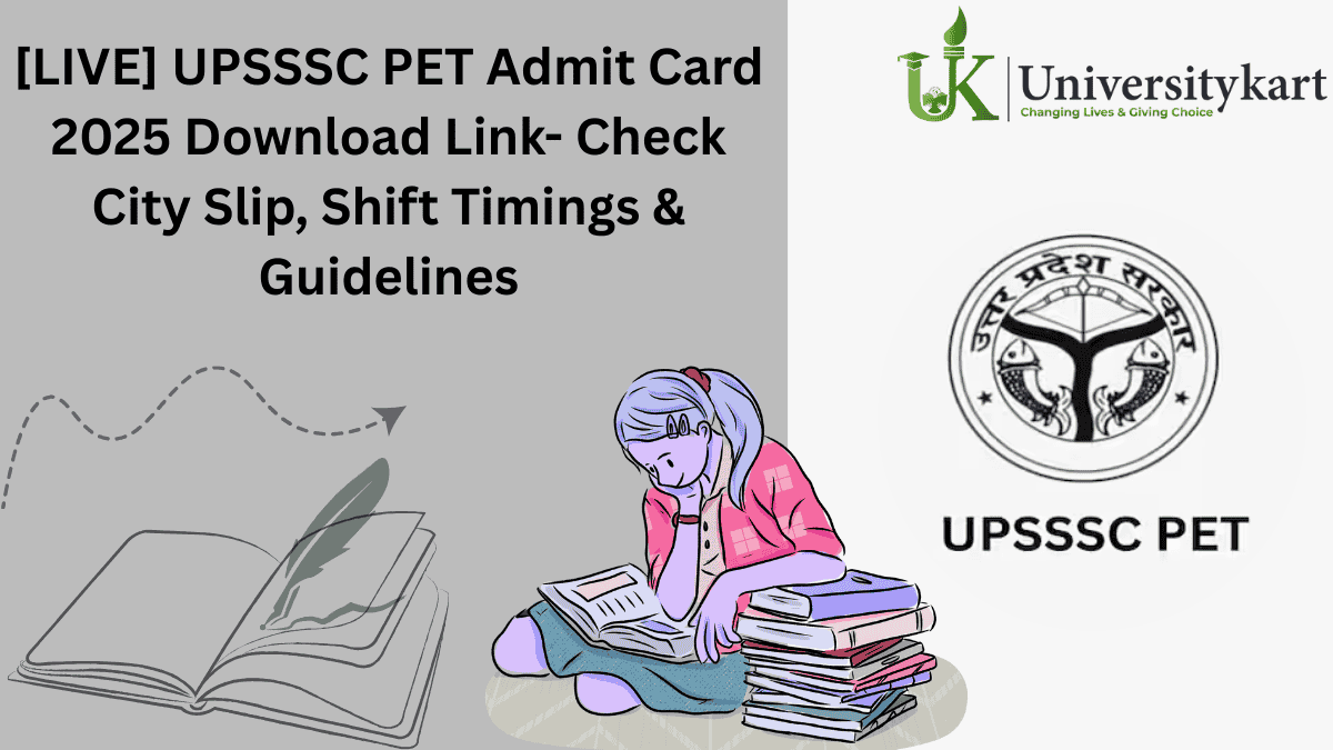 UPSSSC PET 2025 Admit Card Released