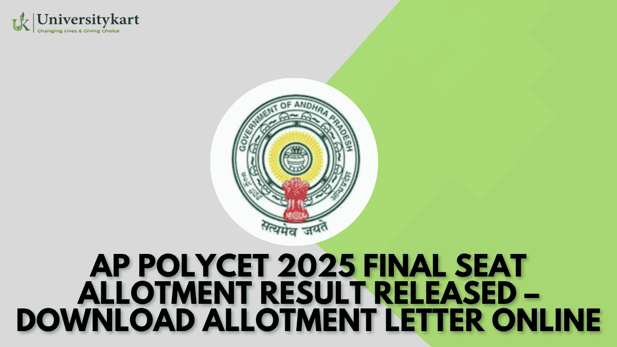 AP POLYCET 2025 Final Seat 