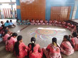 Rangoli Festivals Photo Sivanthi College Of Education, Chennai  in Chennai