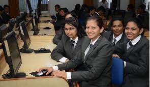 Computer Lab of  Swayam Siddhi College of Management & Research (SSCMR, Thane)