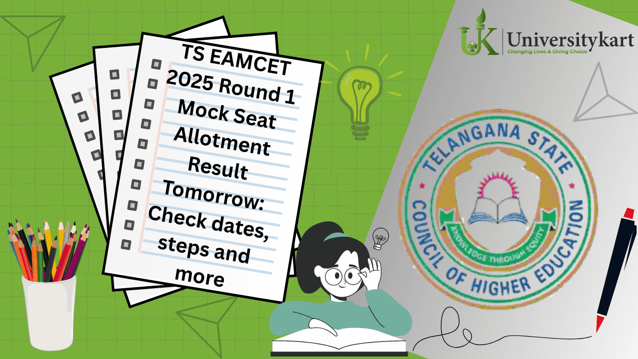 TS EAMCET 2025 Round 1 Mock Seat Allotment Result 