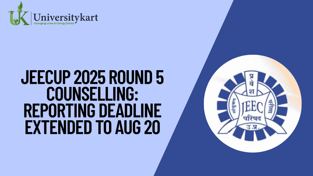 JEECUP 2025 Round 5 Counselling