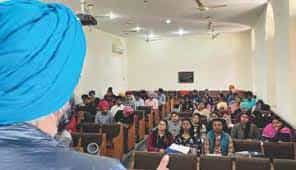 Auditorium Bebe Nanki Khalsa College For Women  in Gurdaspur	