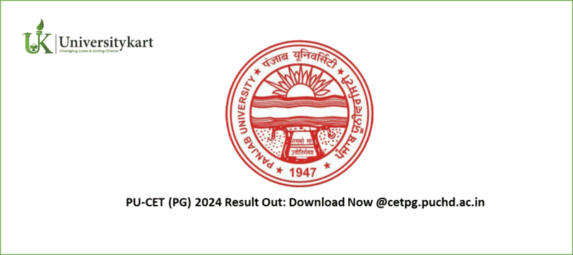 PU-CET (PG) 2024 Result Out