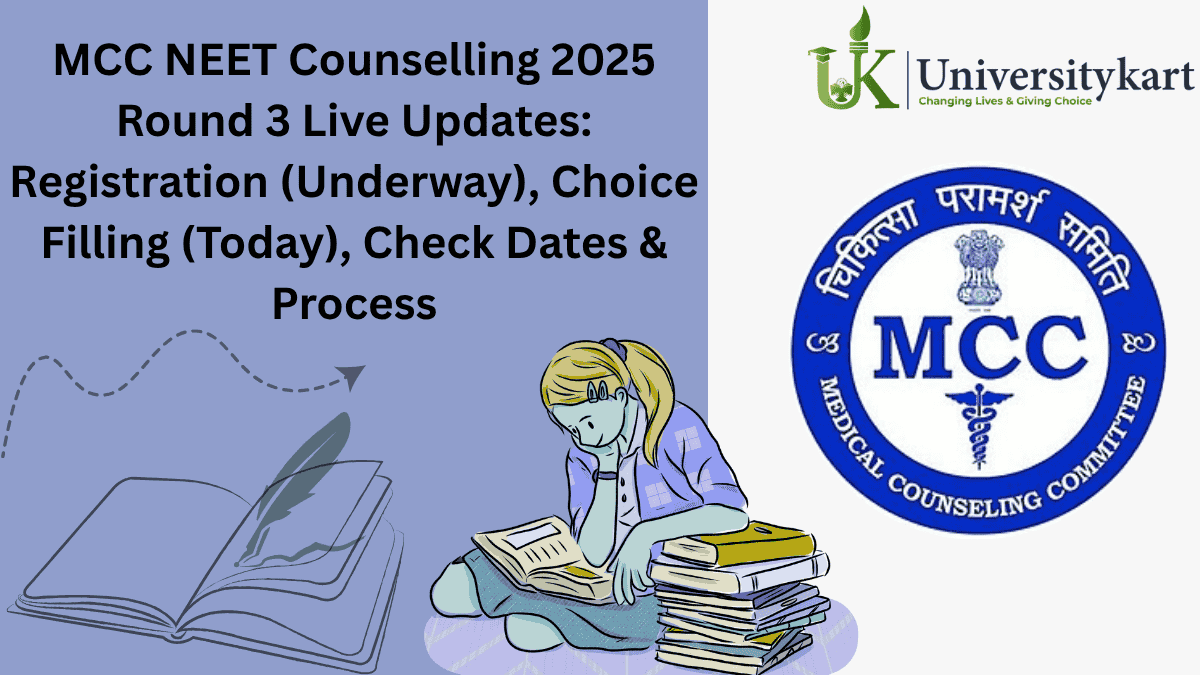 MCC NEET UG Counselling 2025 Round 3