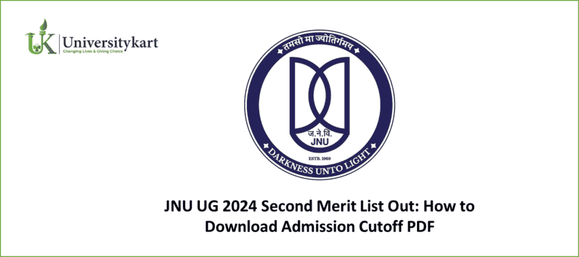 JNU UG 2024 Second Merit List Out