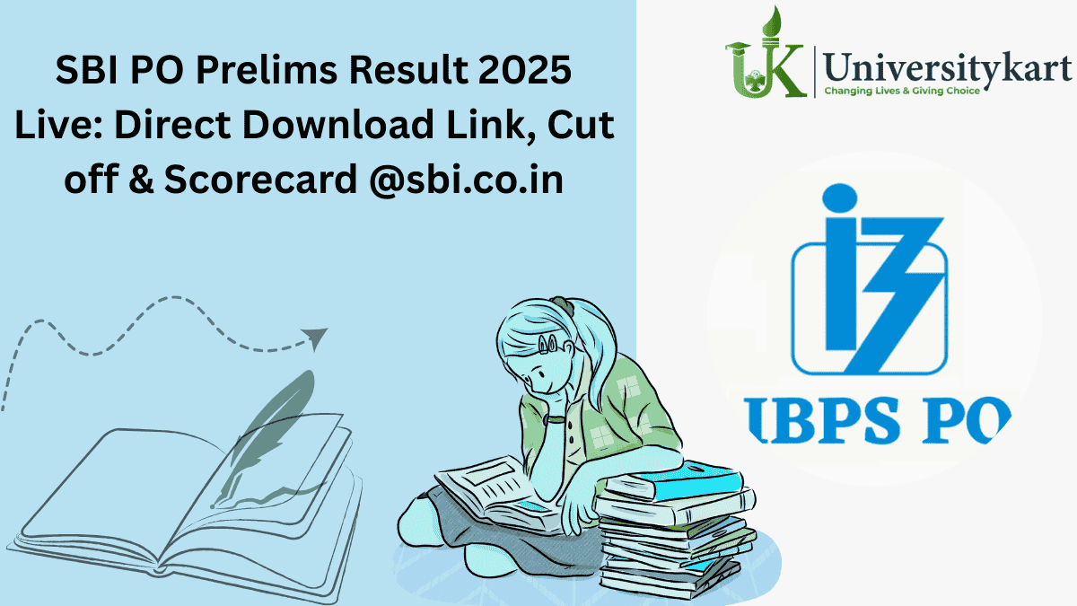 SBI PO Prelims Result 2025 LIVE