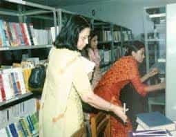 Library Ganga Institute of Education in Jhajjar