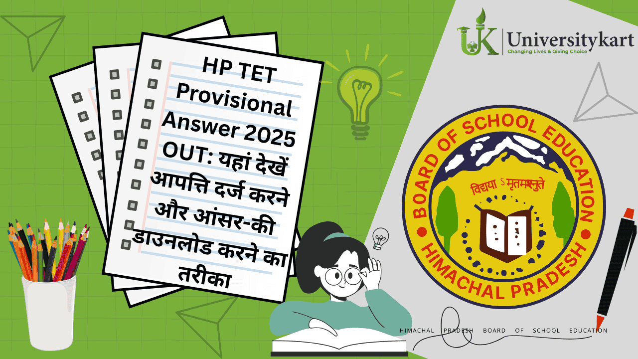 HP TET Provisional Answer 2025 OUT