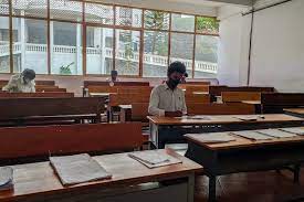 exam in Calicut University in Malappuram