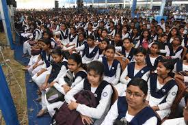 Students at Rani Rashmoni Green University in Alipurduar