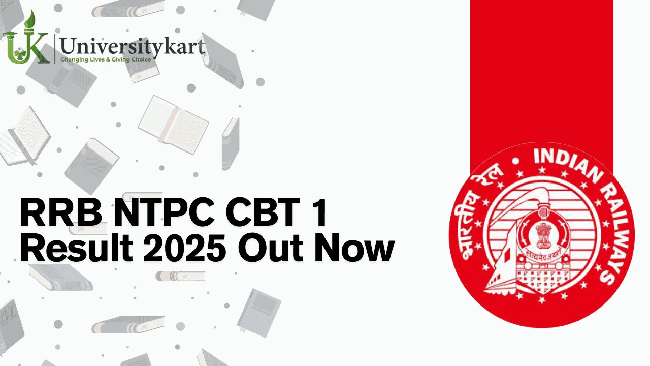 RRB NTPC CBT 1 Result 2025 Out Now