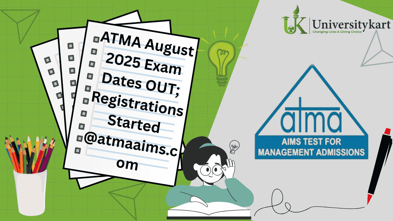 ATMA August 2025 Exam Dates OUT