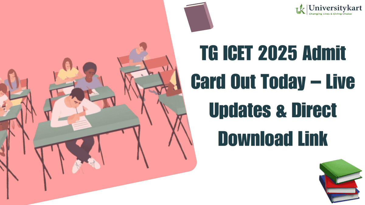 TG ICET 2025 Admit Card Out Today