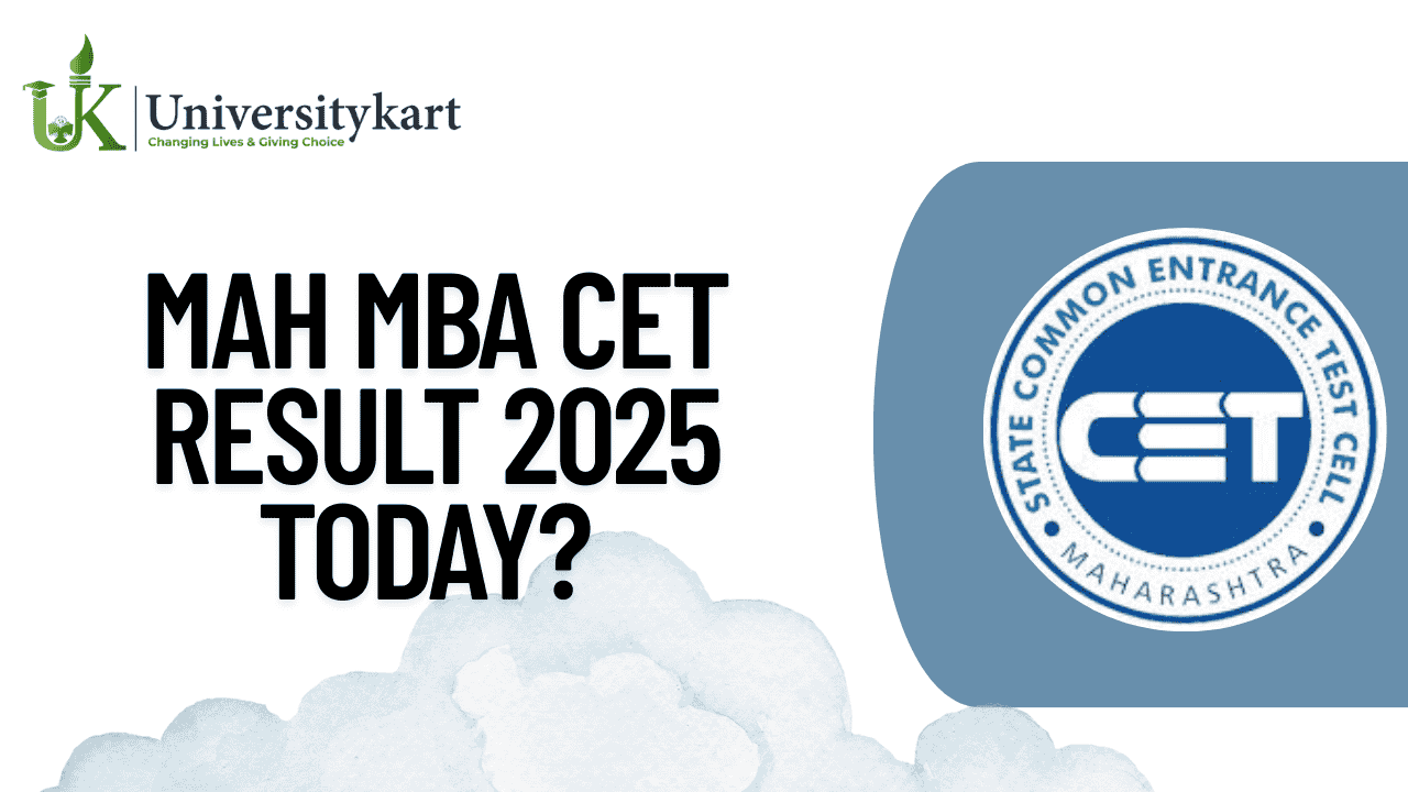 MAH MBA CET Result 2025 Today?