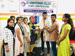 Award program at Sri Venkateswara College of Arts and Computer Sciences, Proddatur in Kadapa