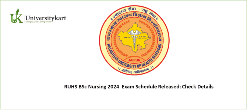 RUHS BSc Nursing 2024 Exam Schedule Released