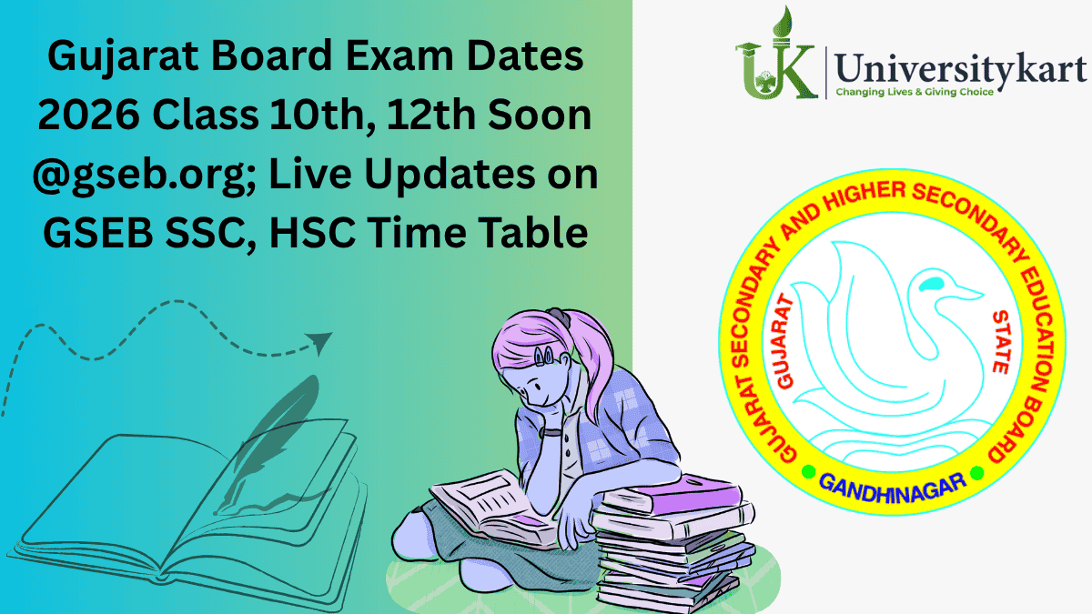 Gujarat Board Exam Dates 2026