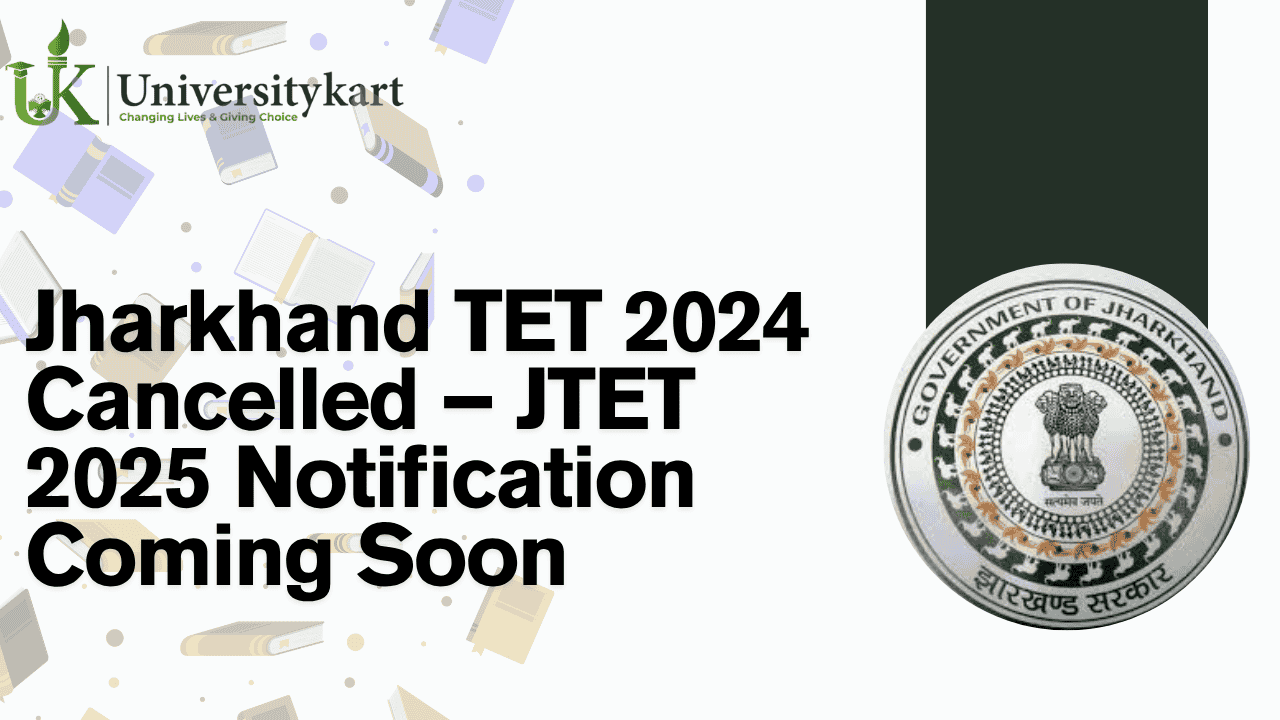 Jharkhand TET 2024 Cancelled 
