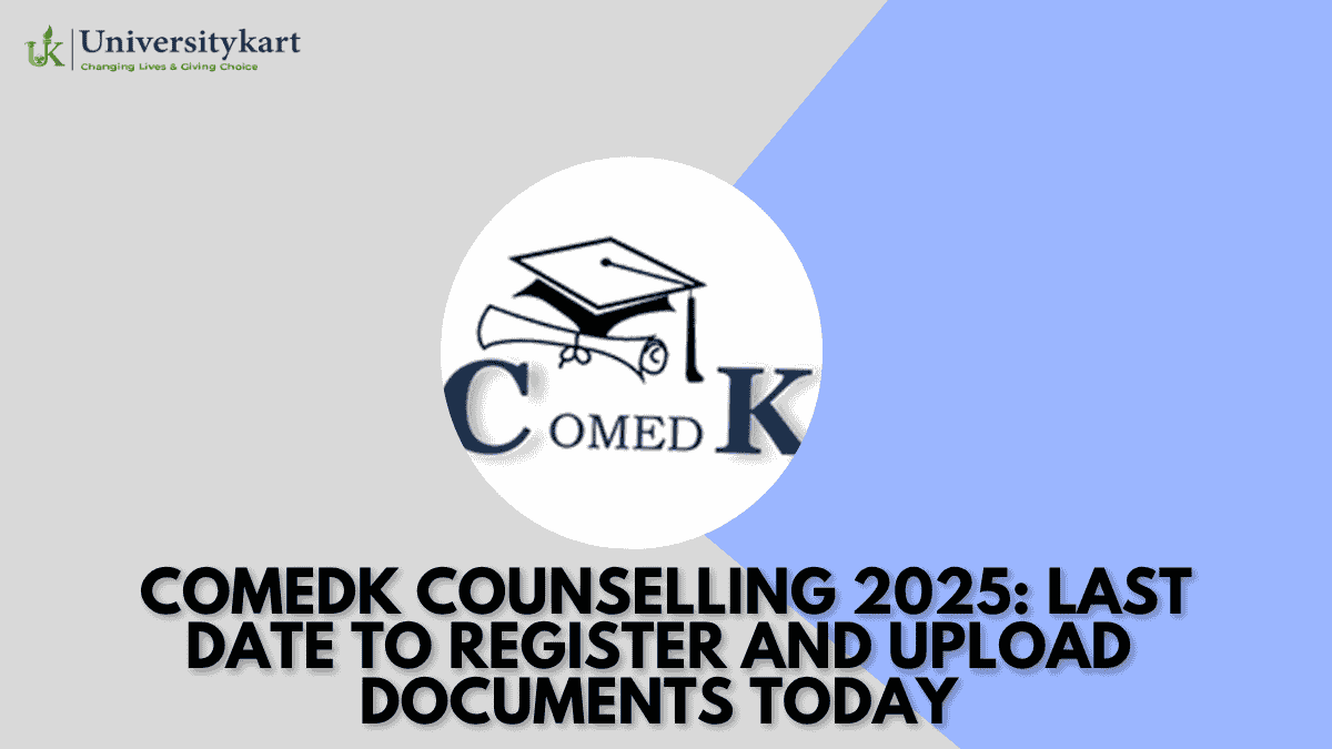 COMEDK Counselling 2025